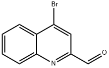 4-BROMOQINOLINE-2-CARBOXALDEHYDE Struktur