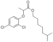 isooctyl 2-(2,4-dichlorophenoxy)propionate Struktur