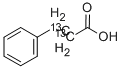 3-PHENYLPROPIONIC ACID-2,3-13C2 Struktur