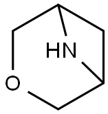 3-Oxa-6-aza-bicyclo[3.1.1]heptane Struktur