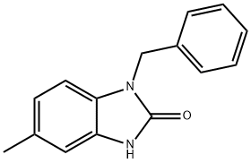 1-Benzyl-5-methyl-1H-benzimidazol-2(3H)-one Struktur