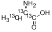 D-ALANINE-13C3 Struktur