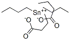 Dibutyric acid dibutyltin(IV) salt Struktur