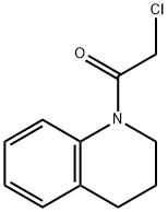 2-CHLORO-1-(3,4-DIHYDRO-2H-QUINOLIN-1-YL)-ETHANONE Struktur