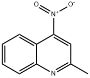 2-METHYL-4-NITROQUINOLINE Struktur