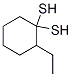 ethylcyclohexanedithiol Struktur