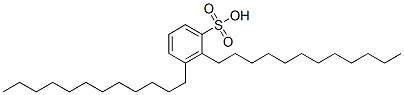 didodecylbenzenesulphonic acid Struktur