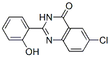 6-Chloro-2-(2-hydroxyphenyl)quinazoline-4(3H)-one Struktur