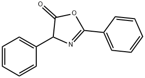 5(4H)-Oxazolone,  2,4-diphenyl- Struktur