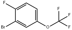 1-BROMO-2-FLUORO-5-(TRIFLUOROMETHOXY)BENZENE Structure