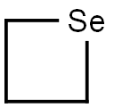 Trimethylene selenide Struktur