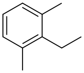 2-Ethyl-1,3-dimethylbenzene Struktur