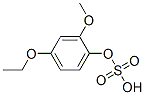 3-methoxy-4-hydroxyphenylglycol sulfate Struktur