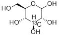 D-[3-13C]GLUCOSE Struktur