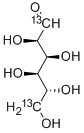 D-GLUCOSE-1,6-13C2 Struktur