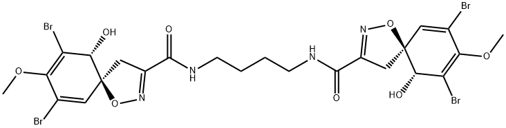 (+)-Aerothionin Struktur