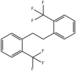 1,2-BIS[2'-(TRIFLUOROMETHYL)PHENYL]ETHANE Struktur