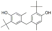 4,4'-methylenebis(6-tert-butyl-m-cresol) Struktur