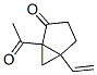 Bicyclo[3.1.0]hexan-2-one, 1-acetyl-5-ethenyl- (9CI) Struktur