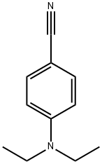 4-DIETHYLAMINOBENZONITRILE Struktur