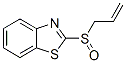 Benzothiazole, 2-(2-propenylsulfinyl)- (9CI) Struktur