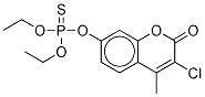 Coumaphos-d10 Struktur