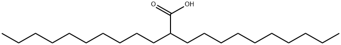 2-DECYLDODECANOIC ACID Struktur