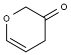 Dihydro-pyran-3-one Struktur