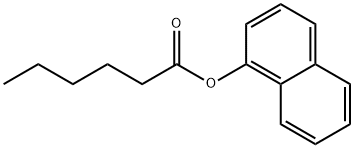 A-NAPHTHYL CAPROATE) Struktur