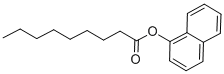 A-NAPHTHYL NONANOATE Struktur