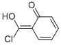 2,4-Cyclohexadien-1-one, 6-(chlorohydroxymethylene)- (9CI) Struktur