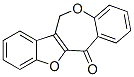 benzofuro[3,2-c][1]benzoxepin-6(12H)-one Struktur