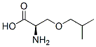 D-Serine, O-(2-methylpropyl)- (9CI) Struktur