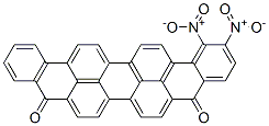 dinitroviolanthrene-5,10-dione Struktur