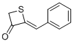 2-BENZYLIDENE-3-THIETANONE Struktur