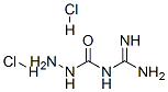 4-amidinosemicarbazide dihydrochloride  Struktur