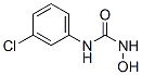 3-(3-chlorophenyl)-1-hydroxy-urea Struktur