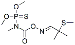 2-Methyl-2-(methylthio)propionaldehyde O-[(dimethoxyphosphinothioyl)(methyl)carbamoyl]oxime Struktur