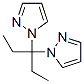 1,1'-(1-ethylpropylidene)bis-1H-pyrazole Struktur