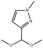 3-(DIMETHOXYMETHYL)-1-METHYL-1H-PYRAZOLE Struktur