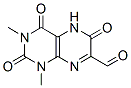 7-Pteridinecarboxaldehyde,  1,2,3,4,5,6-hexahydro-1,3-dimethyl-2,4,6-trioxo- Struktur