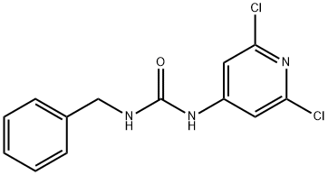 N-BENZYL-N'-(2,6-DICHLORO-4-PYRIDYL)UREA Struktur