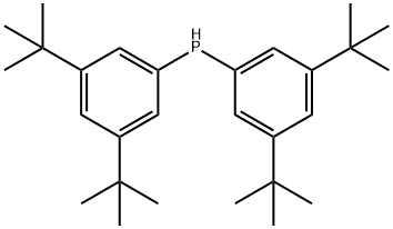 BIS(3,5-DI-TERT-BUTYLPHENYL)PHOSPHINE Struktur