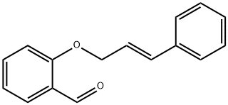 2-{[(2E)-3-PHENYLPROP-2-ENYL]OXY}BENZALDEHYDE Struktur