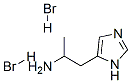 1-(3H-imidazol-4-yl)propan-2-amine dihydrobromide Struktur