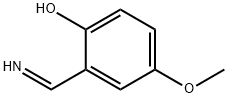 Phenol, 2-(iminomethyl)-4-methoxy- (9CI) Struktur