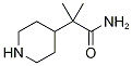 2-Methyl-2-(piperidin-4-yl)propanaMide Struktur