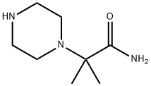 1-Piperazineacetamide,-alpha-,-alpha--dimethyl-(9CI) Struktur