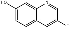 7-Quinolinol,3-fluoro-(9CI) Struktur