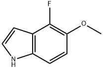 1H-Indole,4-fluoro-5-methoxy-(9CI) Struktur